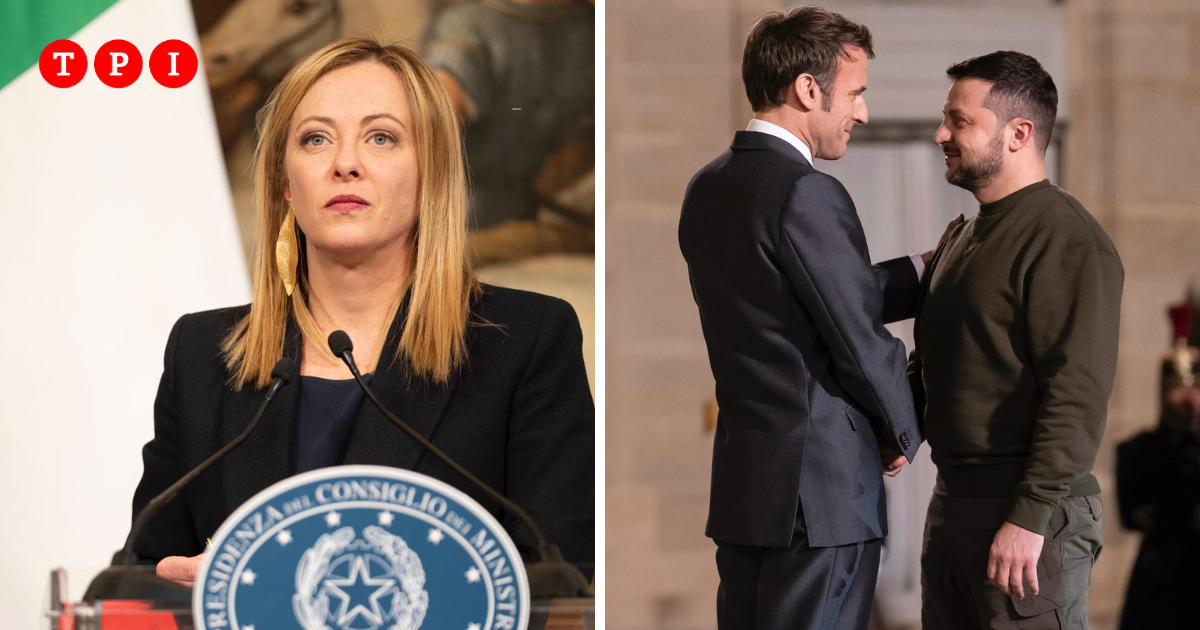 Meloni a Macron ' Inopportuno l' invito a Zelensky La nostra forza
