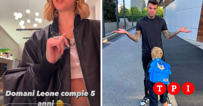 Leone turns 5: the moving gesture of father Fedez - Pledge Times