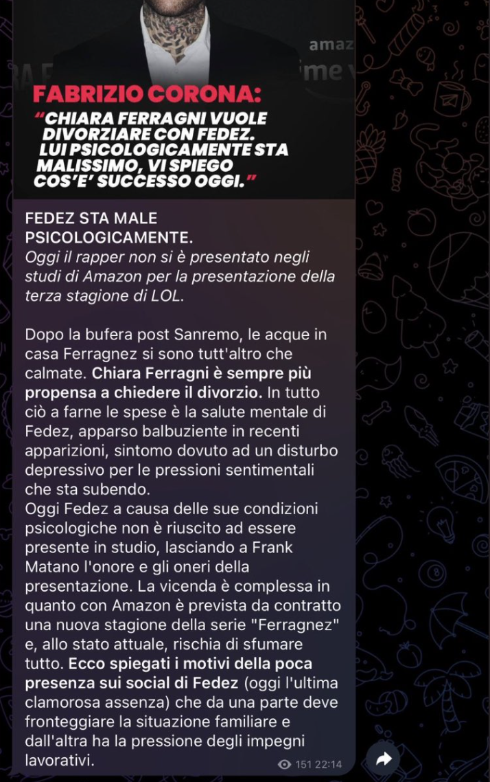 chiara ferragni divorzio fedez