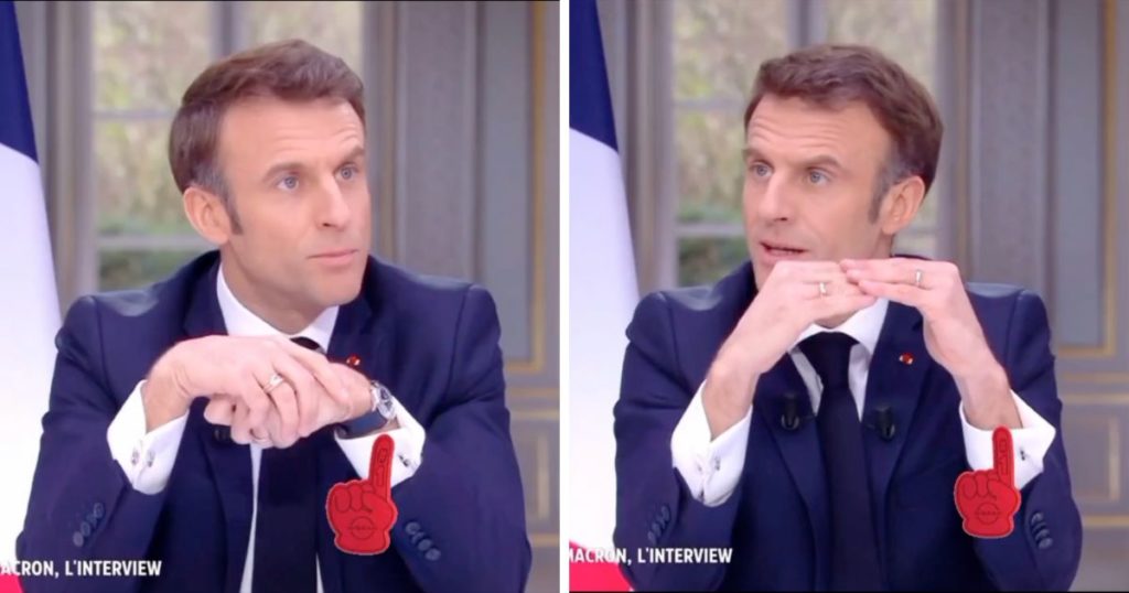 macron orologio