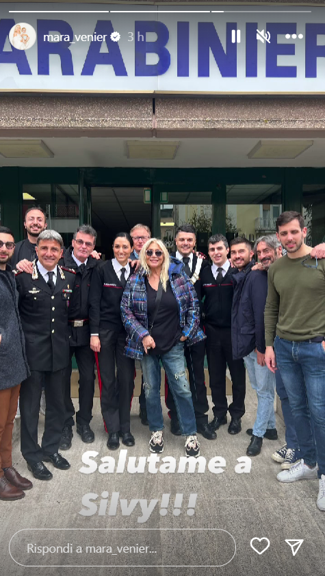mara venier denuncia mediaset carabinieri oggi