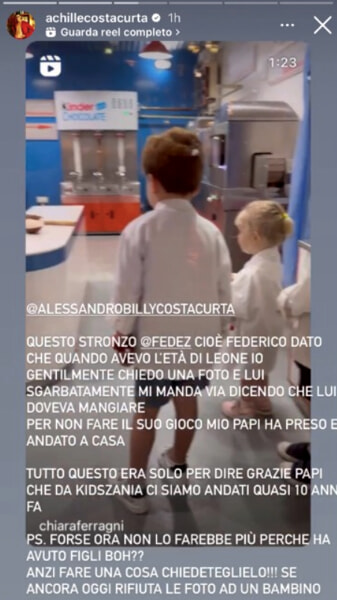 achille costacurta fedez