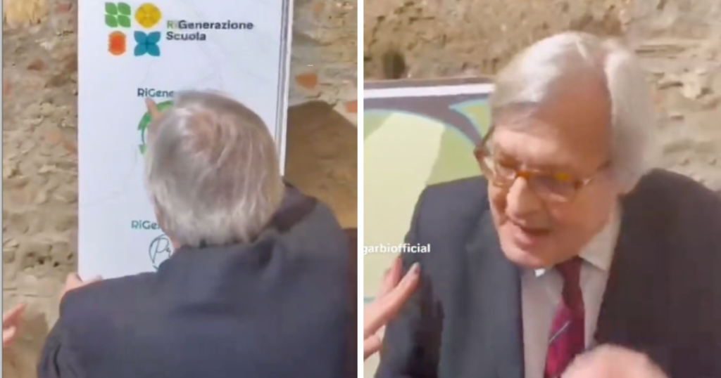“Scuola calabrese invita Sgarbi, ma l’incontro si conclude in modo disastroso: il destino turistico della regione potrebbe essere in pericolo!”