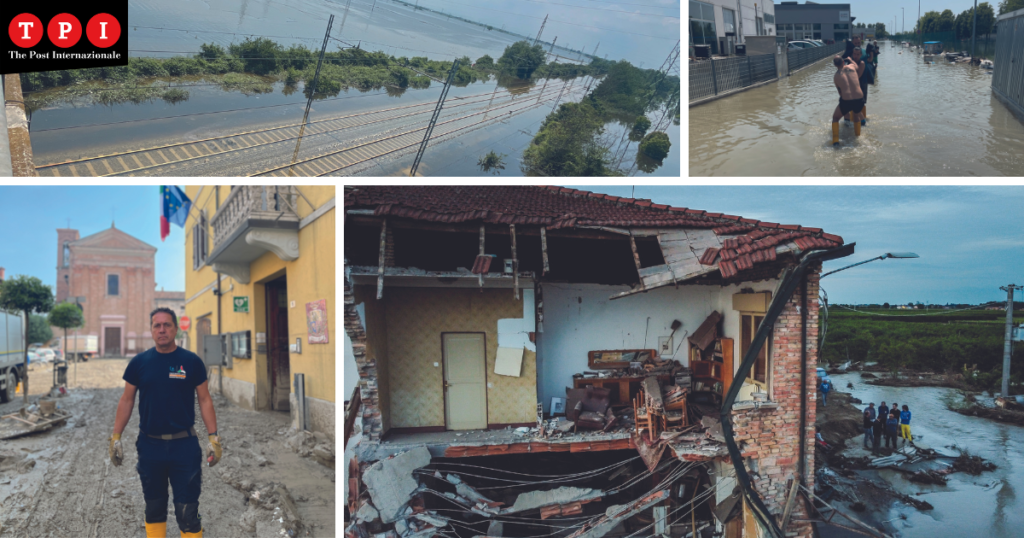 Romagna Alluvione reportage catastrofe-climatica angeli fango