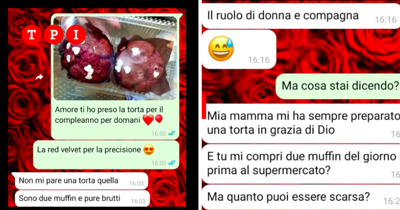 Lascia il fidanzato e pubblica la chat: "Se mi ami fai una torta"