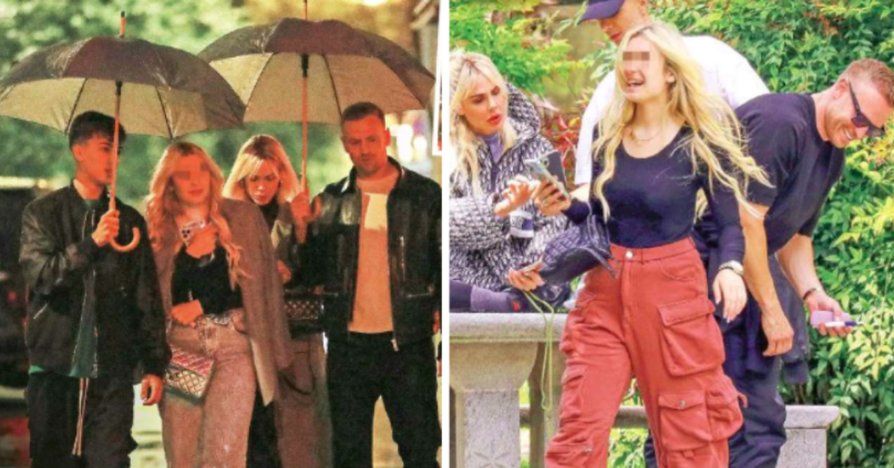 Outing for 4 for Ilary Blasi and Chanel Totti: at the amusement park with their respective boyfriends | TPI - Pledge Times