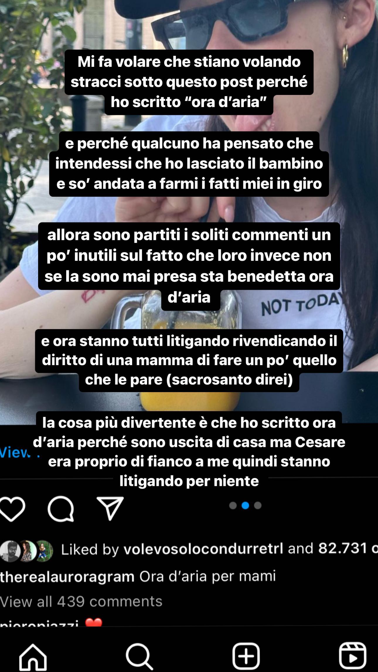 aurora ramazzotti mamme