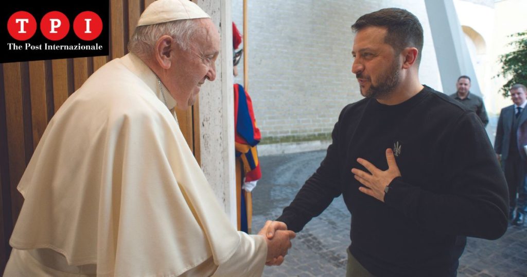 Ucraina guerra Zelensky Papa Francesco Roma pace