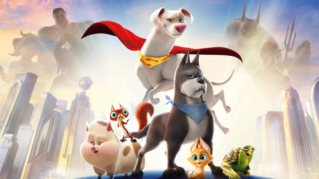 dc league of super pets trama cast film