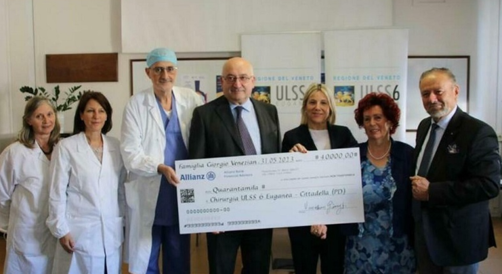 donazione giorgio venezian ospedale padova