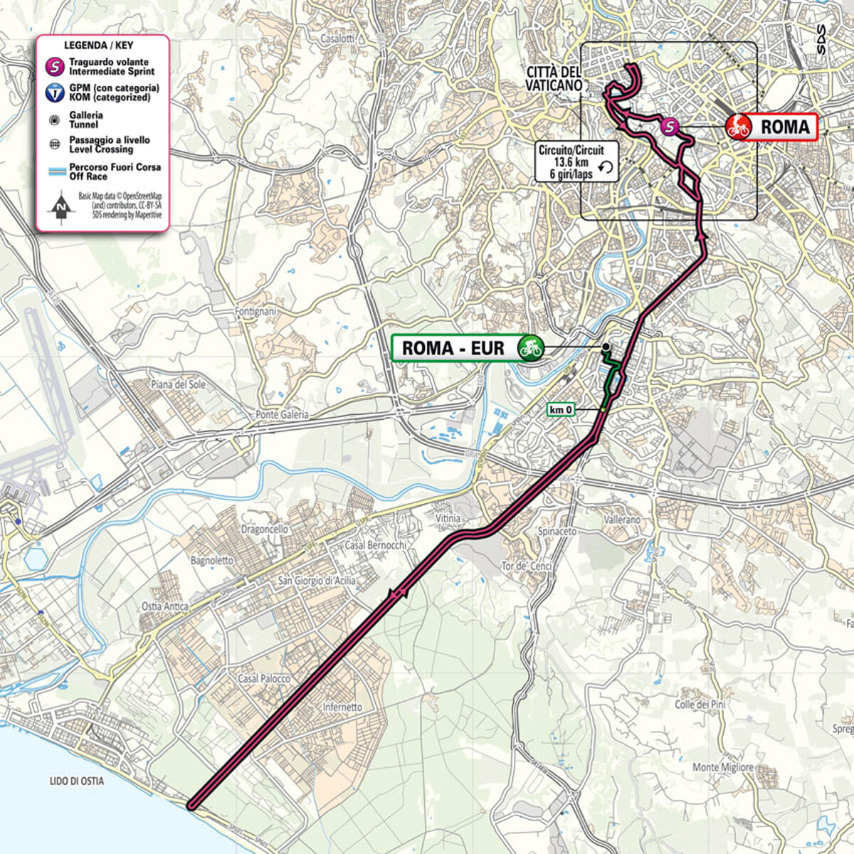 Giro d’Italia 2023 a Roma, a che ora è la partenza e l’arrivo: tutti gli orari