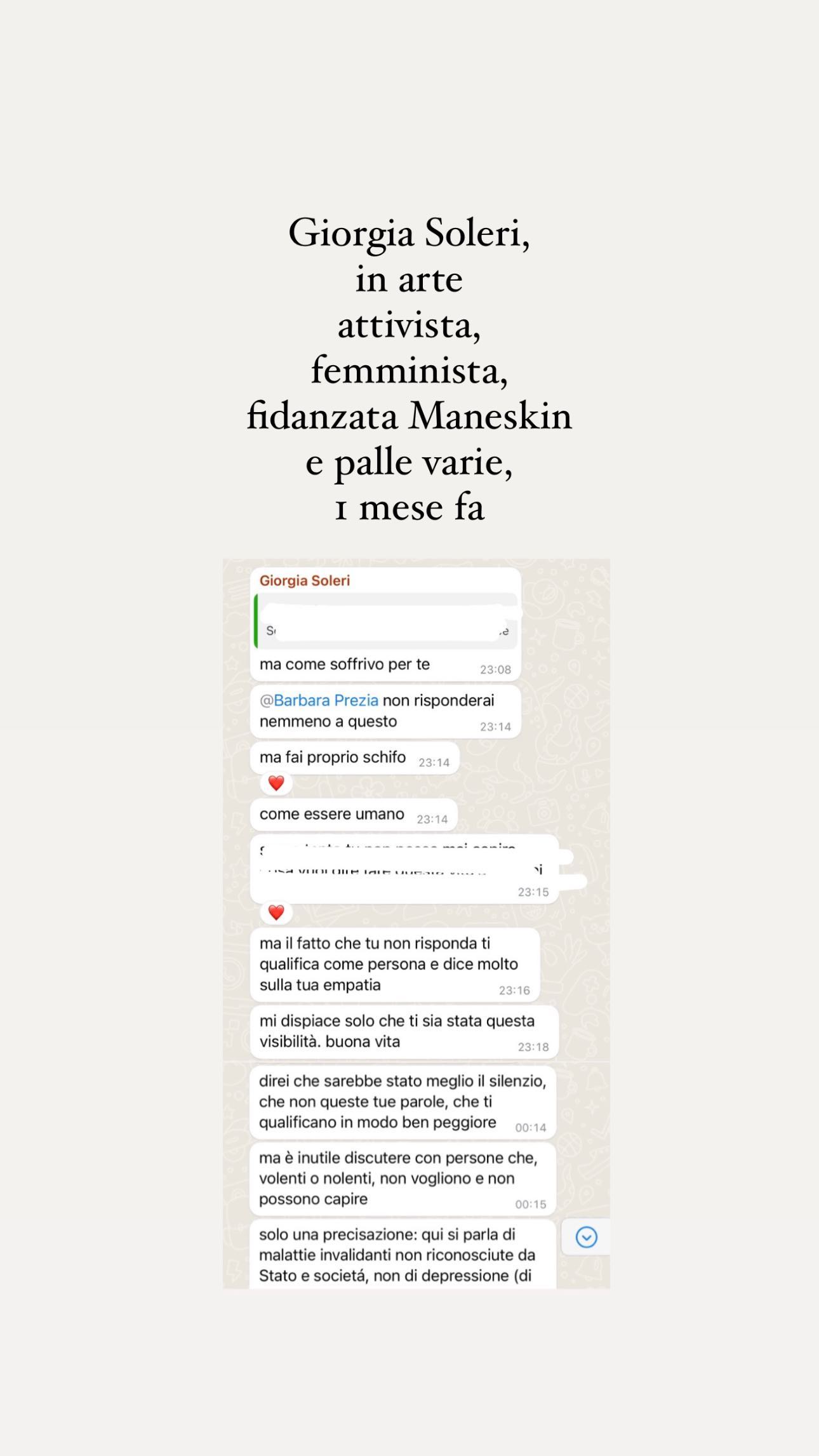 Carolina Stramare Giorgia Soleri