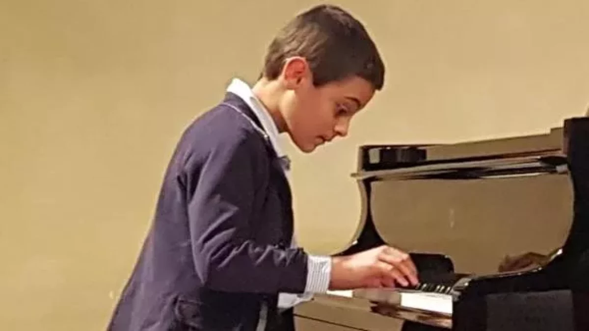 Chi è Antonio Pavan, il baby pianista ospite a Oggi è un altro giorno