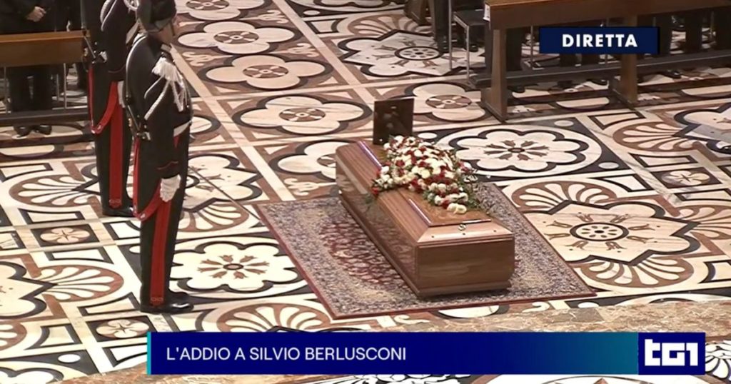 Funerali Silvio Berlusconi diretta