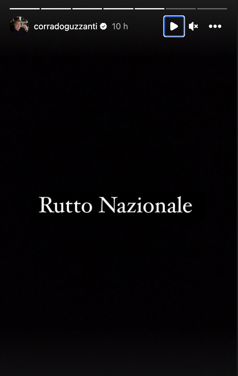 corrado guzzanti funerali berlusconi