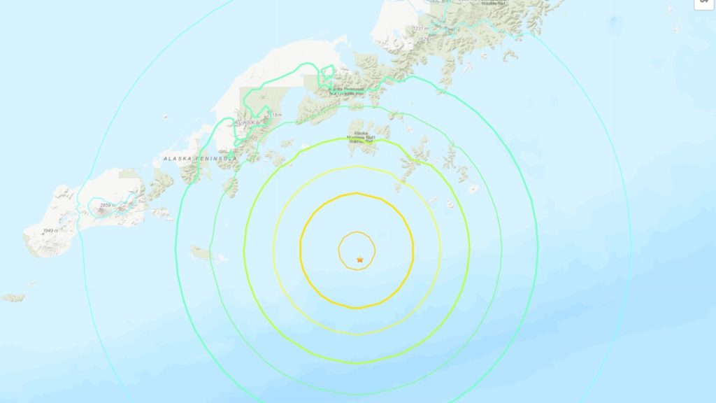 Forte terremoto in Alaska, scossa di magnitudo 7.2 scatta l'allarme Tsunami