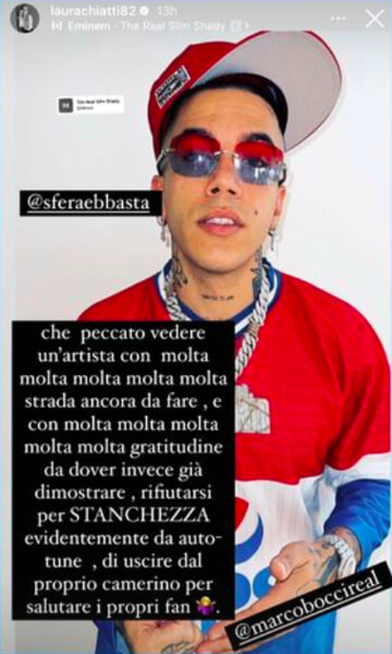 laura chiatti Sfera Ebbasta