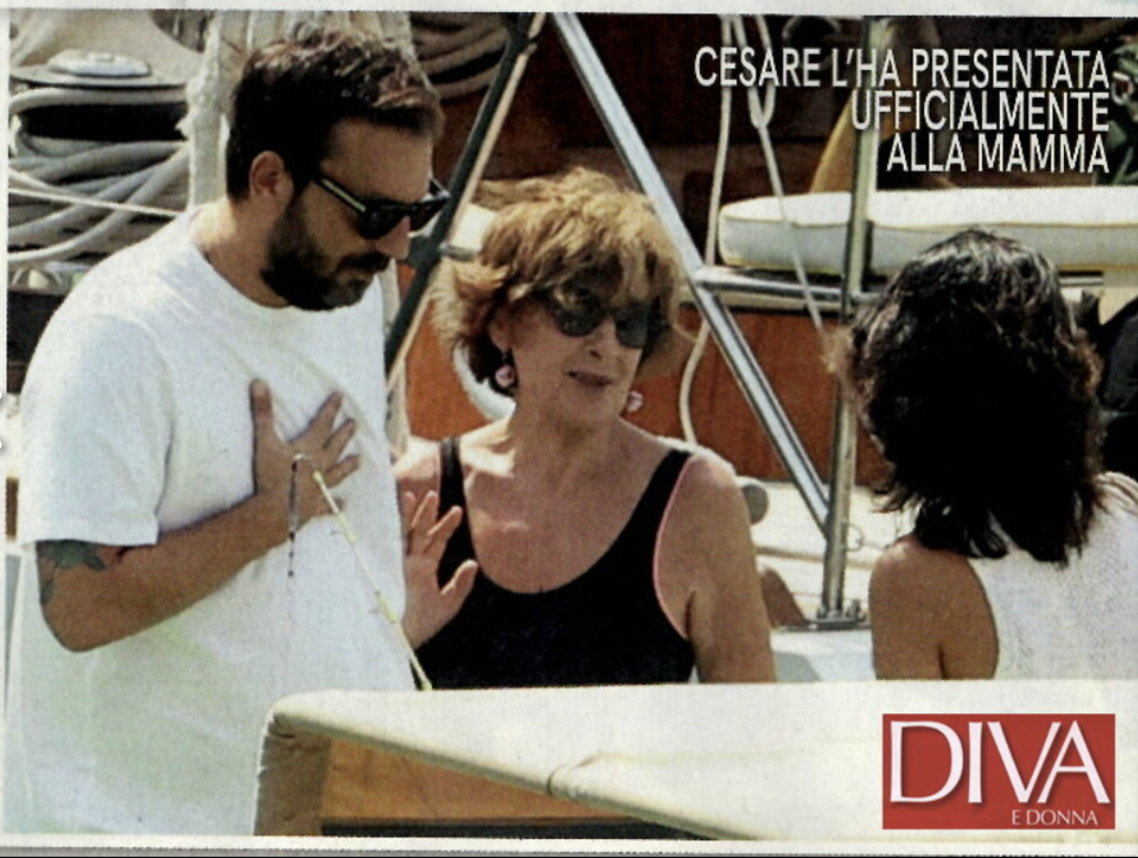 Cesare Cremonini e Giorgia Cardinaletti