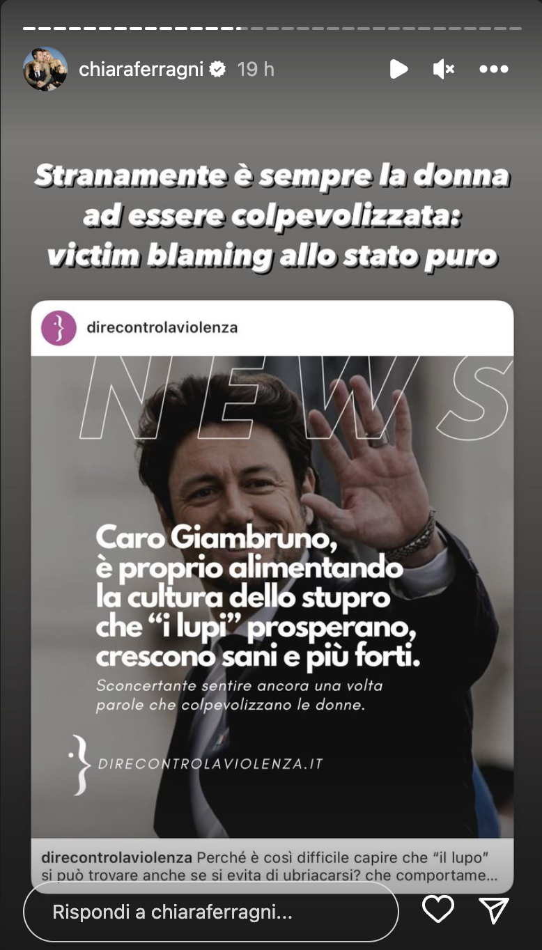 Chiara Ferragni Andrea Giambruno