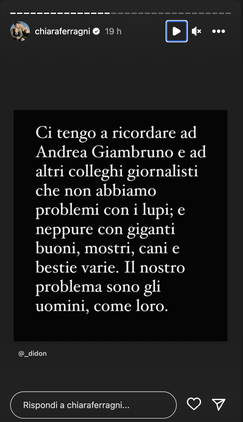 Chiara Ferragni Andrea Giambruno