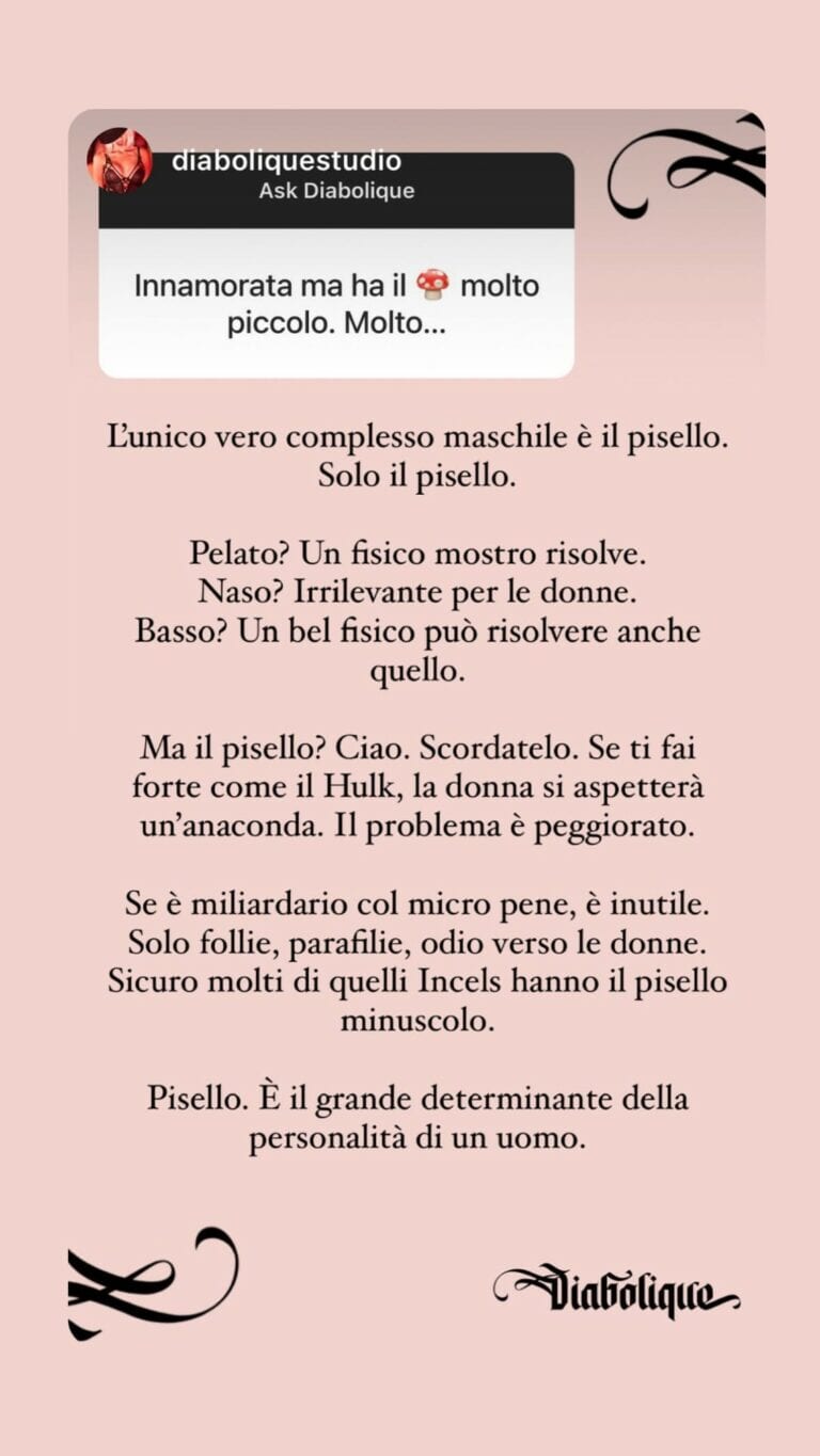 moglie francesco facchinetti