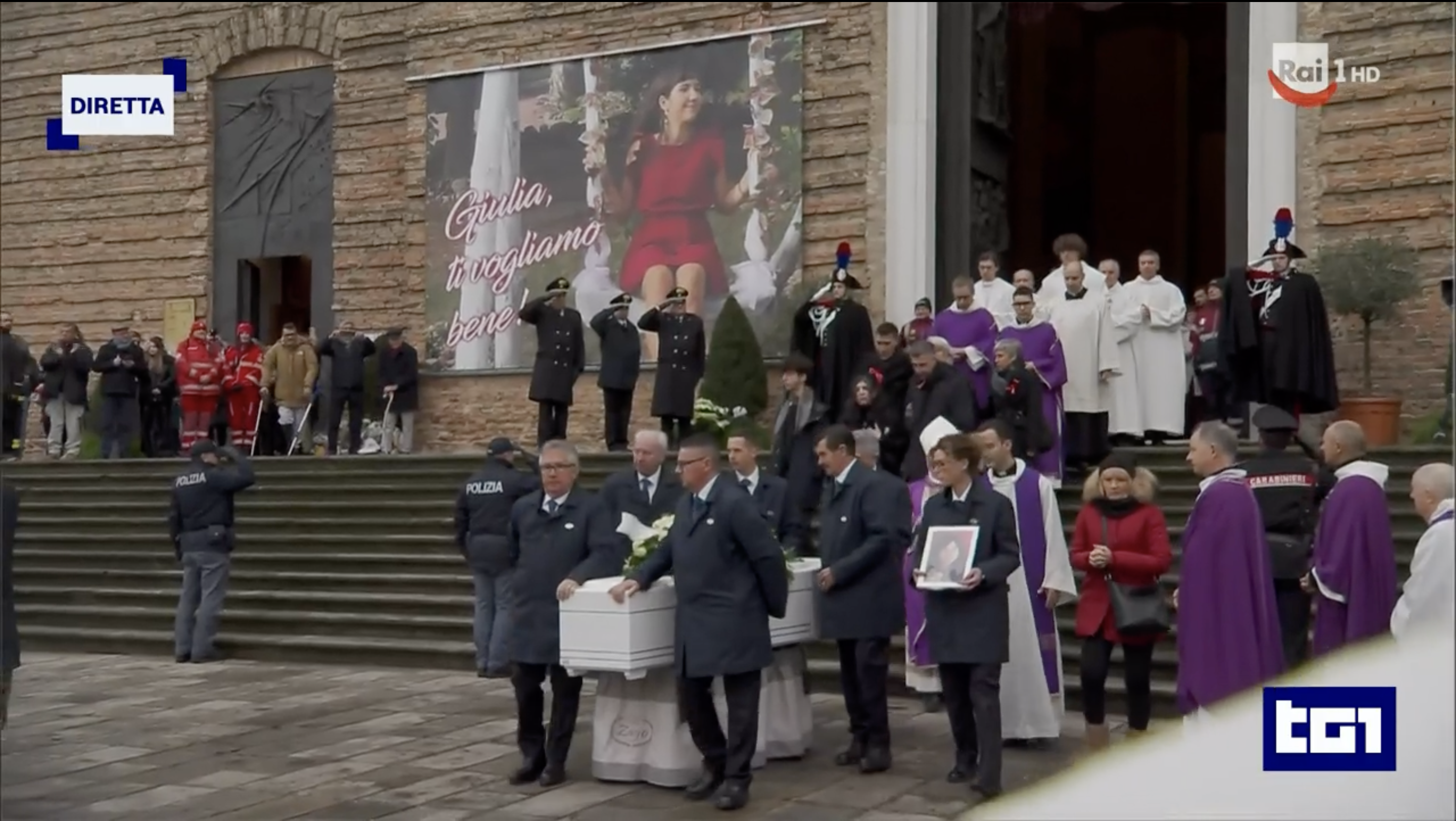 giulia cecchettin funerali