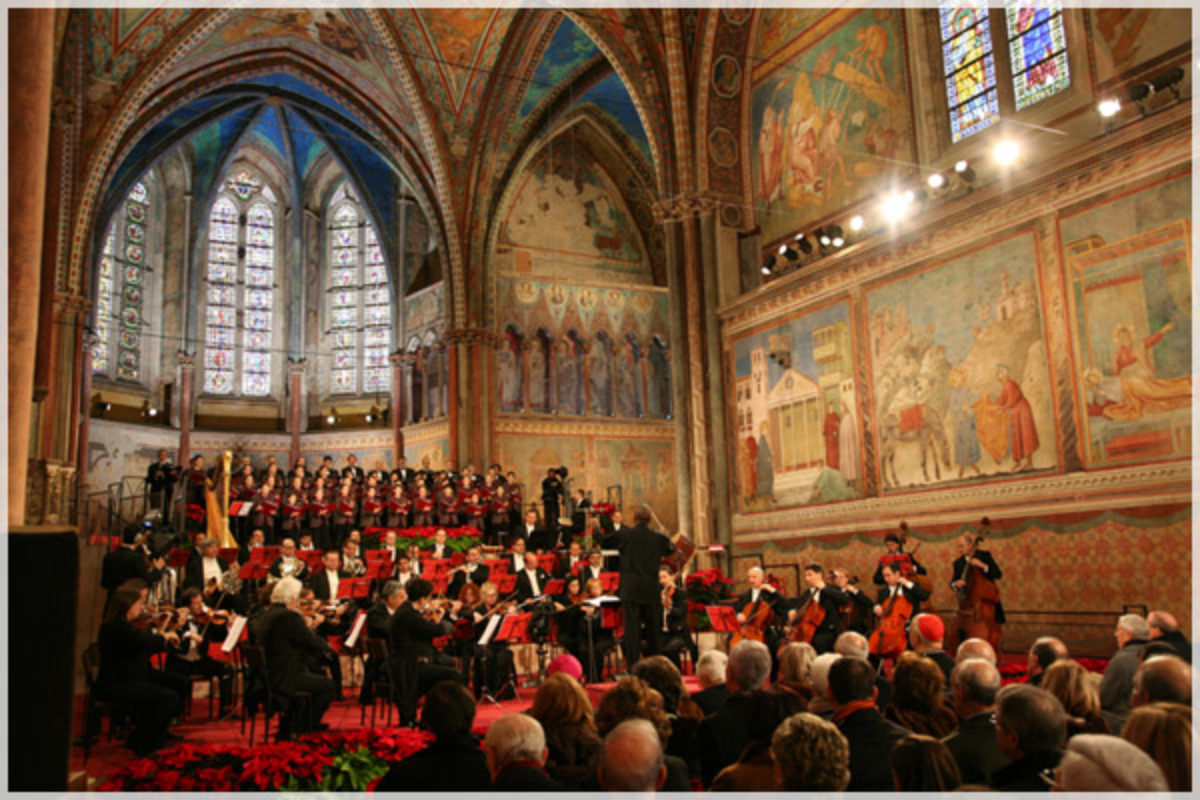 Concerto Di Natale Ad Assisi Rai 1 25 Dicembre 2023 Programma
