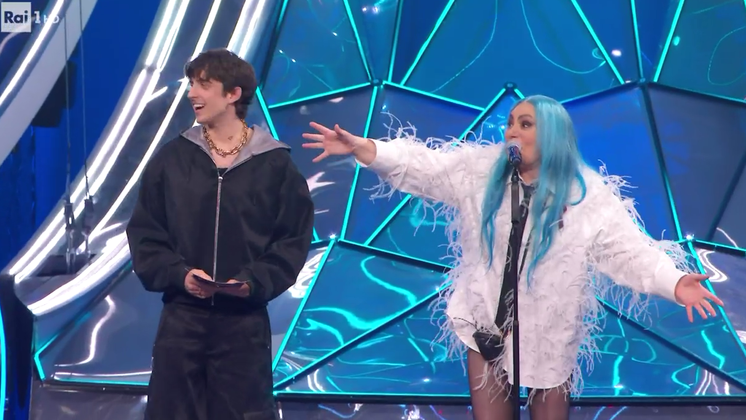 Loredana Bertè sanremo 2024 abito festival