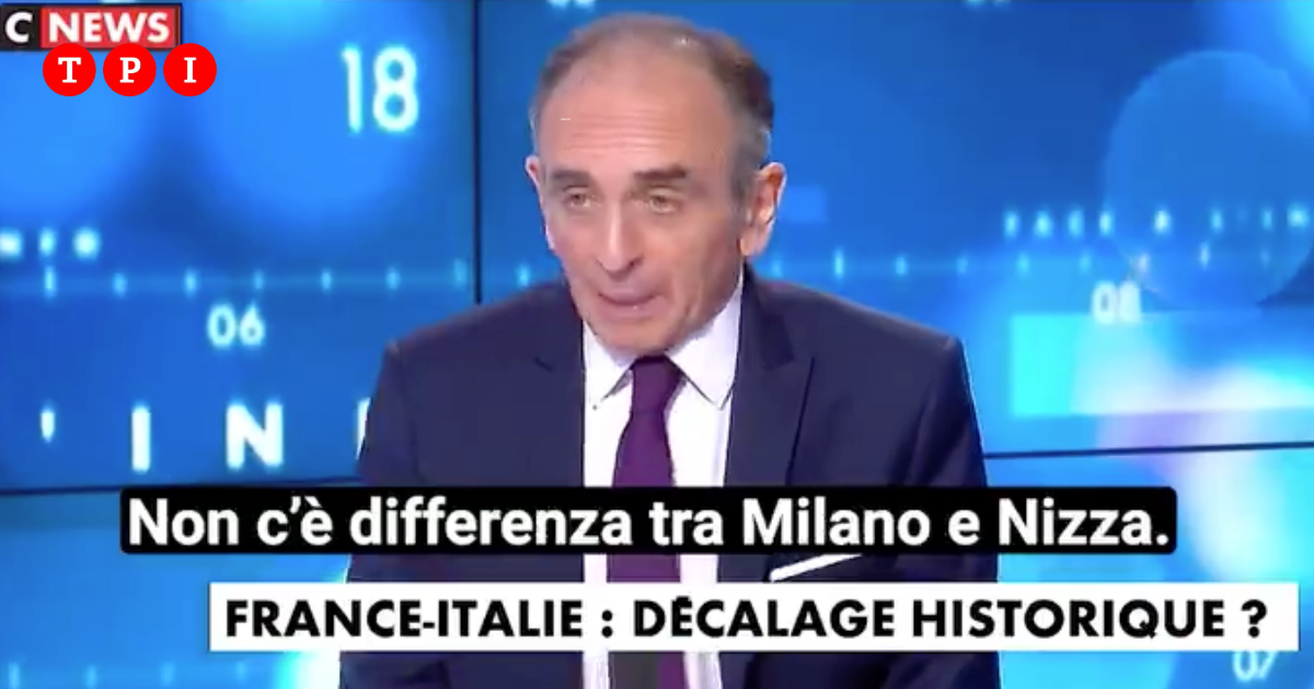 Zemmour, nuovo alleato di Meloni Nord d'Italia dovrebbe essere francese