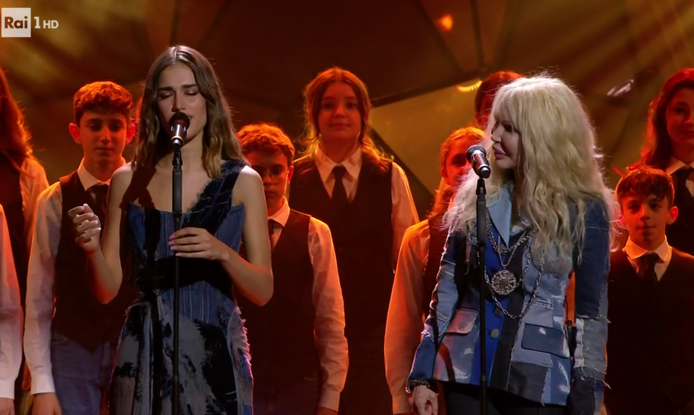 clara ivana spagna abito sanremo 2024