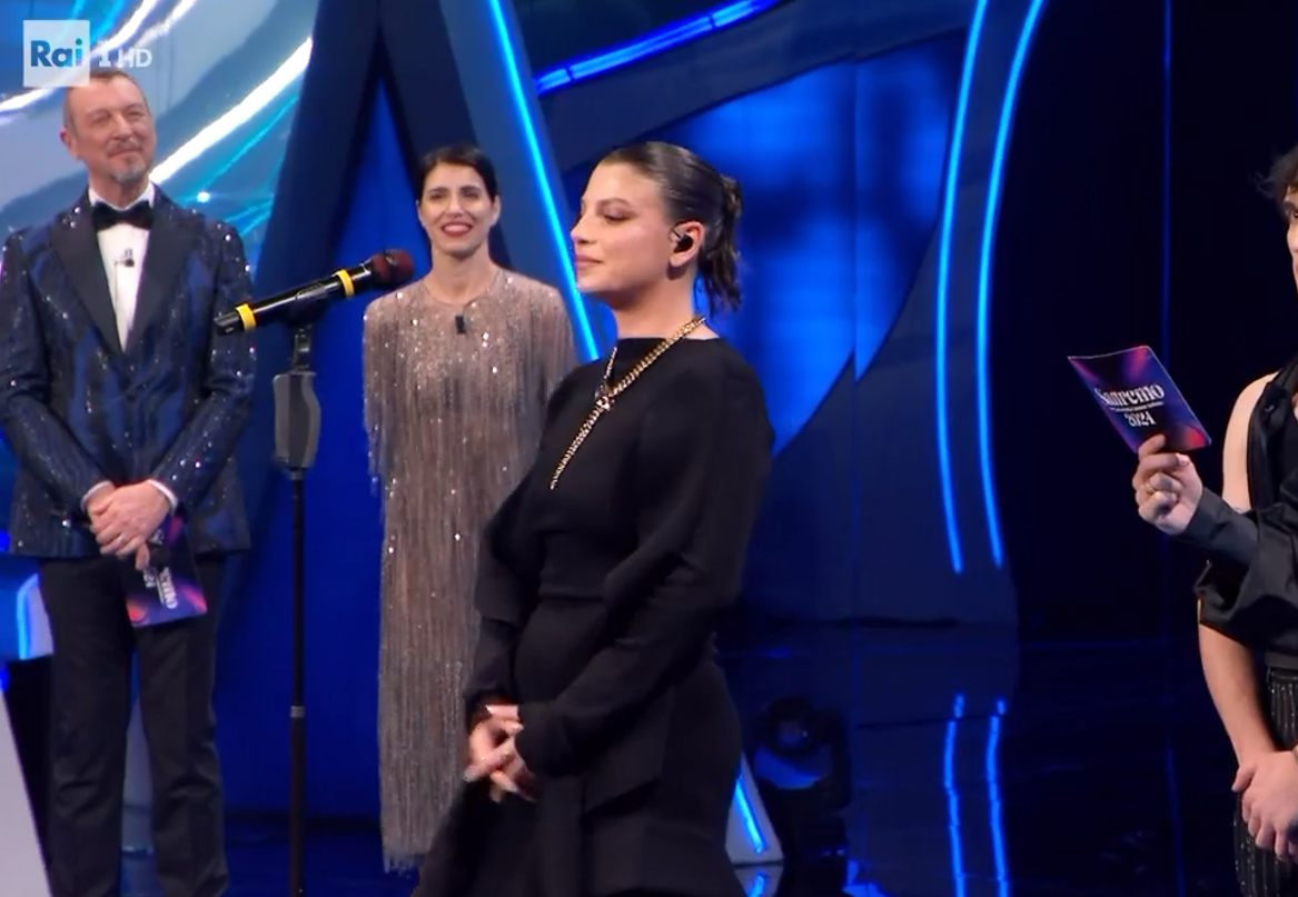 emma abito sanremo 2024