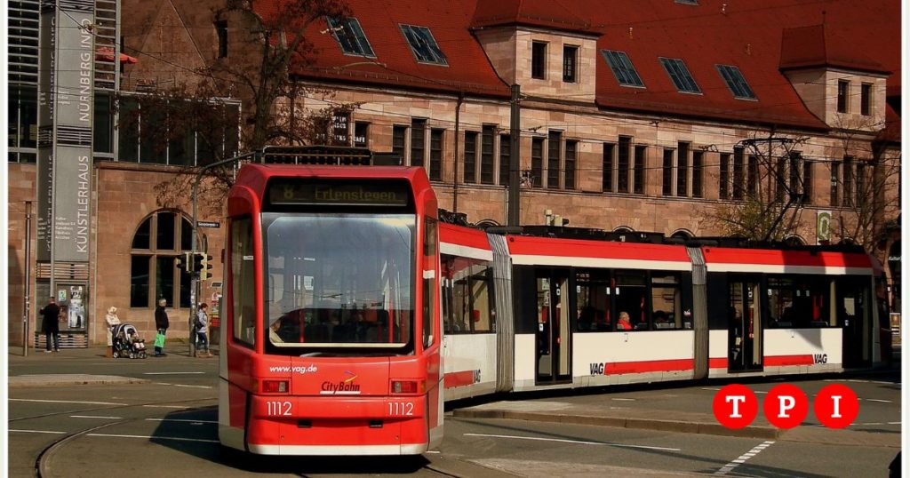Germania Norimberga tram studenti