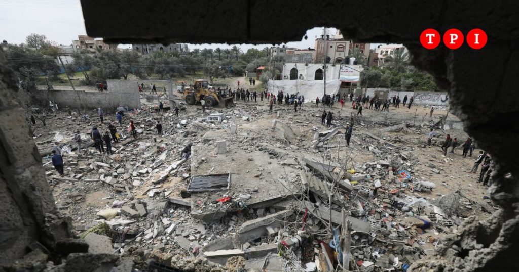 gaza dispersi guerra israele hamas morti feriti macerie
