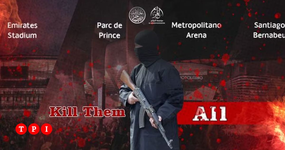 Isis minaccia attentati terroristici quarti finale Champions League