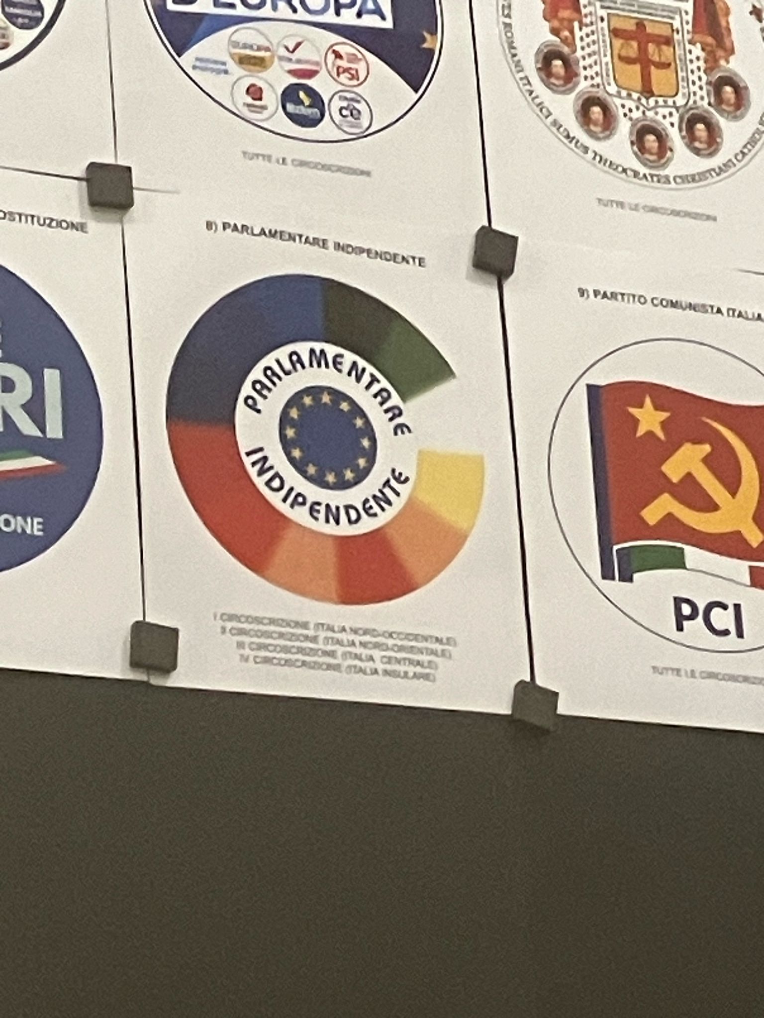 elezioni europee contrassegni