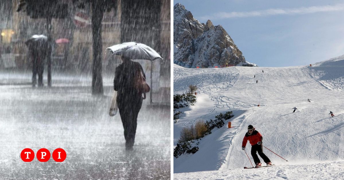 Neve a bassa quota e gelo artico, torna l’inverno sull’Italia: le previsioni per i prossimi giorni