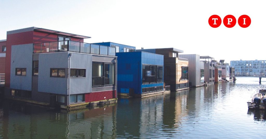 innalzamento mari futuro citta su acqua progetti waterstudio oceanix