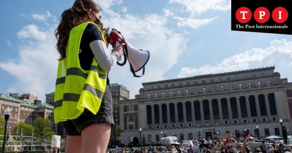 usa proteste columbia university new york guerra israele striscia gaza