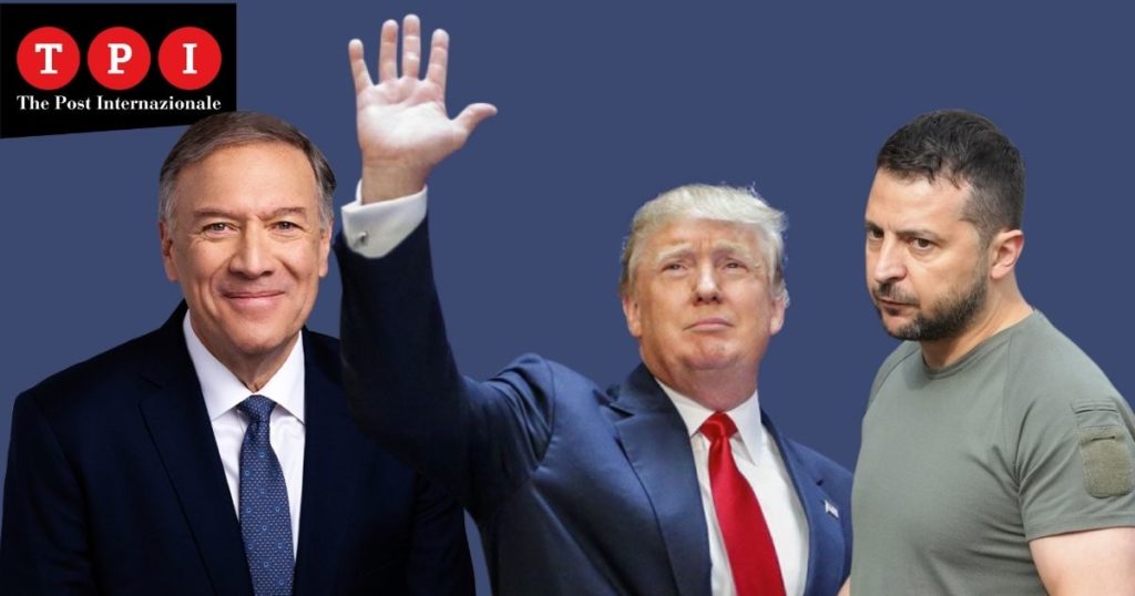 guerra ucraina russia piano pace lobby proposta pompeo urban wsj donald trump