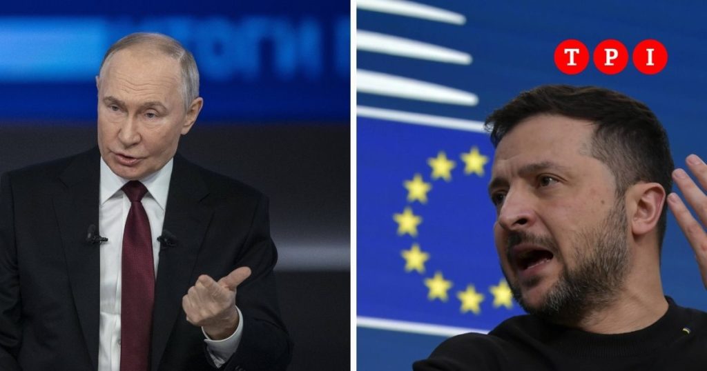 guerra ucraina russia scontro putin zelensky missili droni kiev