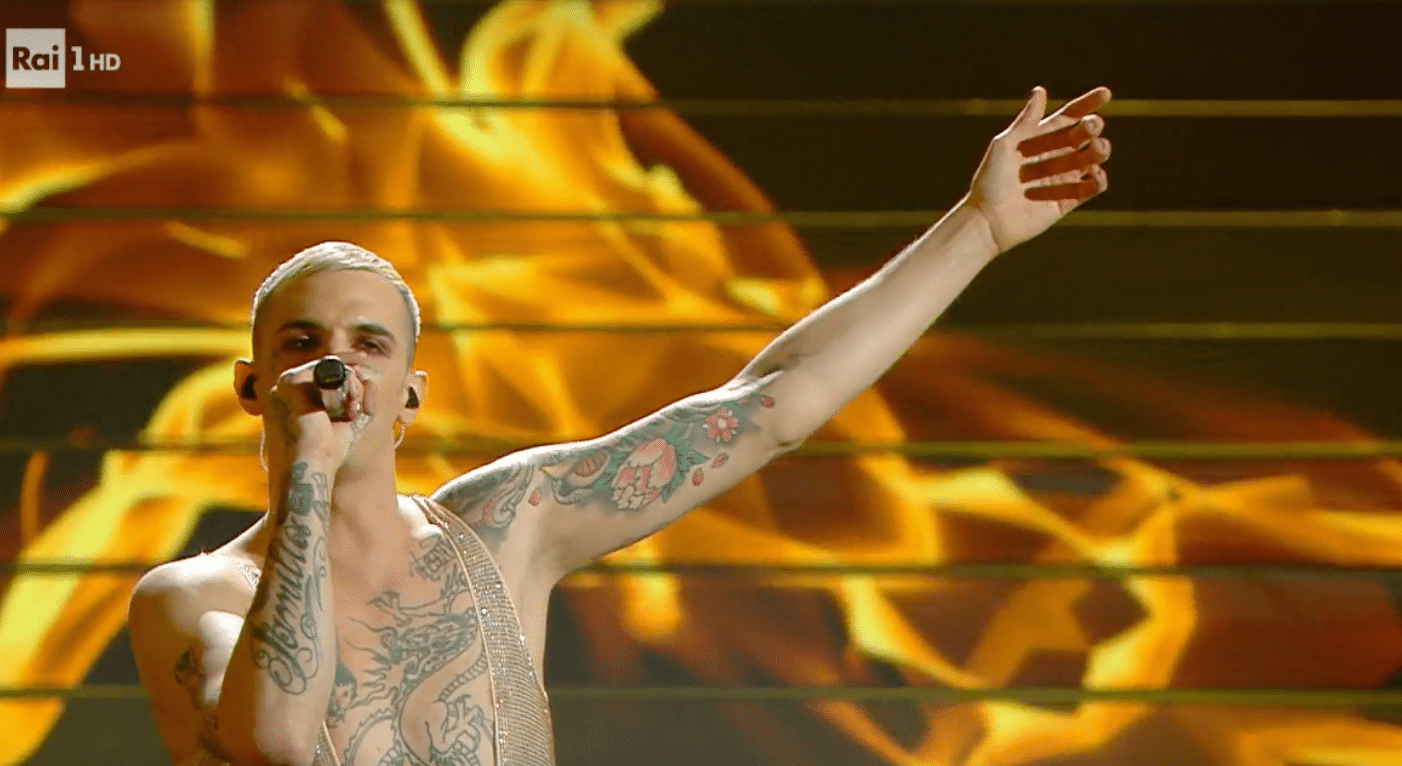 chi veste achille lauro a sanremo