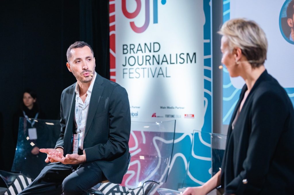 Ilario Vallifuoco - Founder Brand Journalism Festival