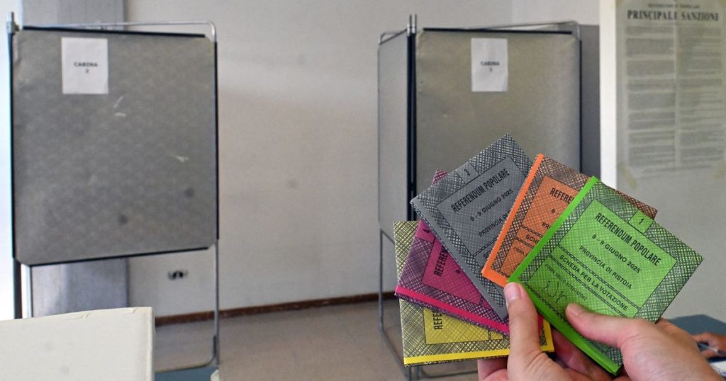 referendum risultati