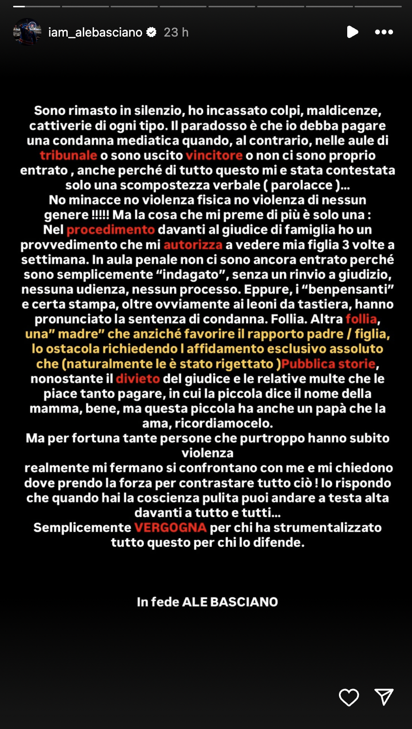 Alessandro Basciano Sophie Codegoni