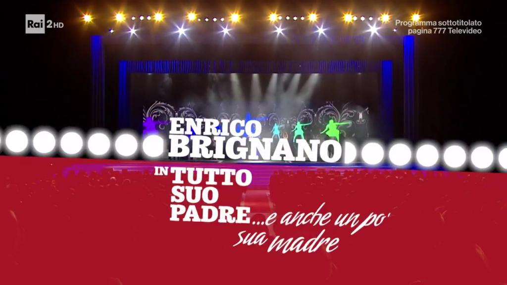 Tutto suo padre... e anche un po' sua madre: anticipazioni, cast e streaming dello show di Enrico Brignano