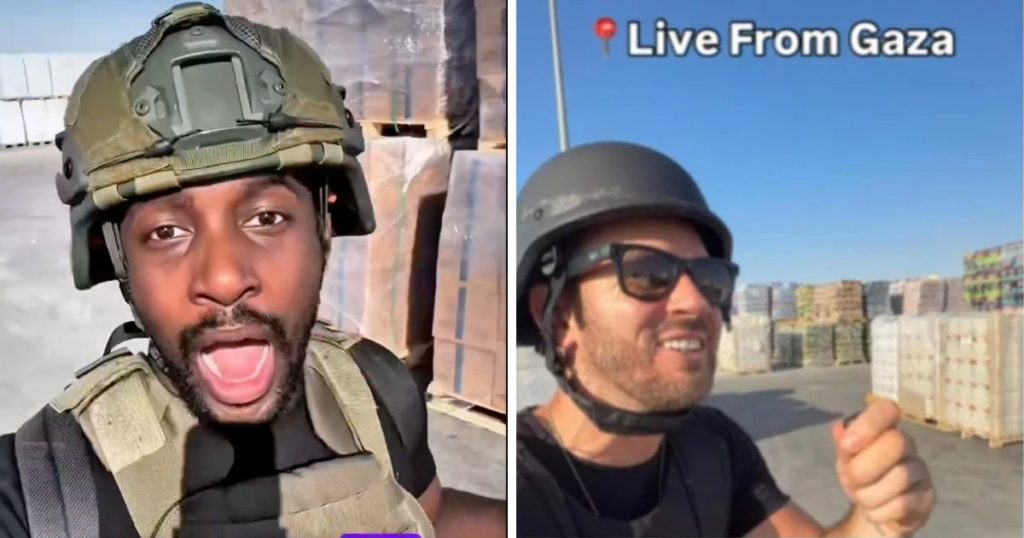 israele influencer gaza