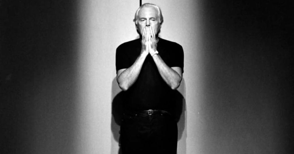 giorgio armani testamento