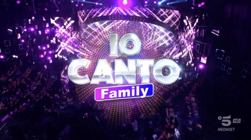 io canto family 2025 streaming diretta tv