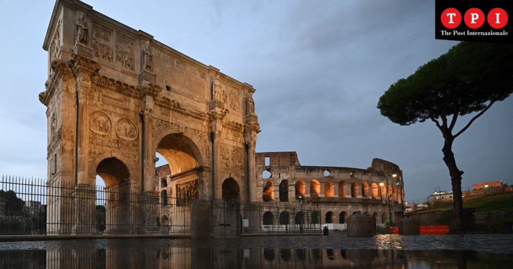 roma vista estero citta eterna caput mundi