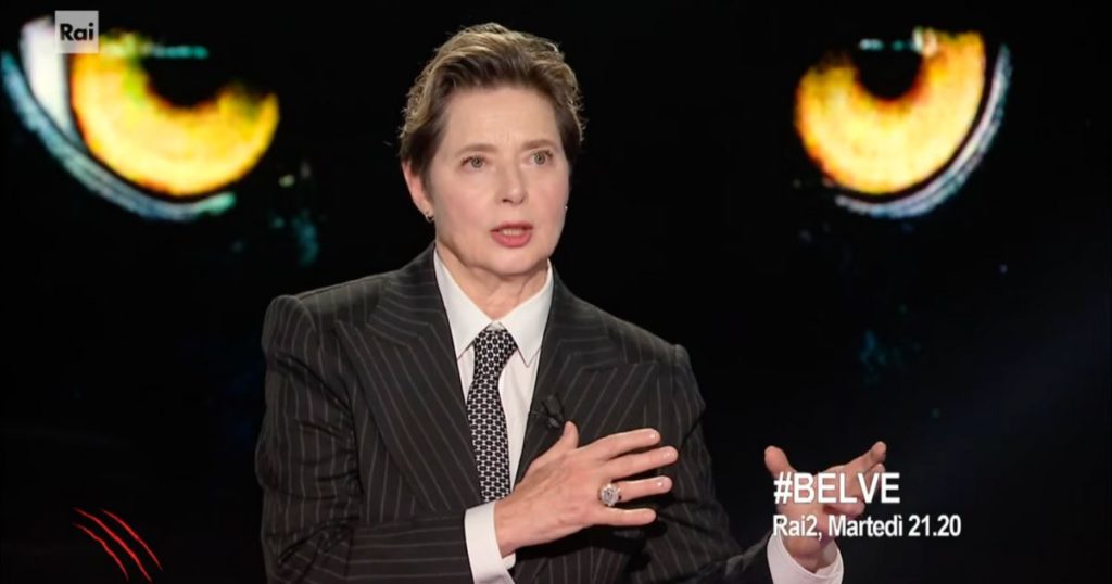 Isabella Rossellini belve